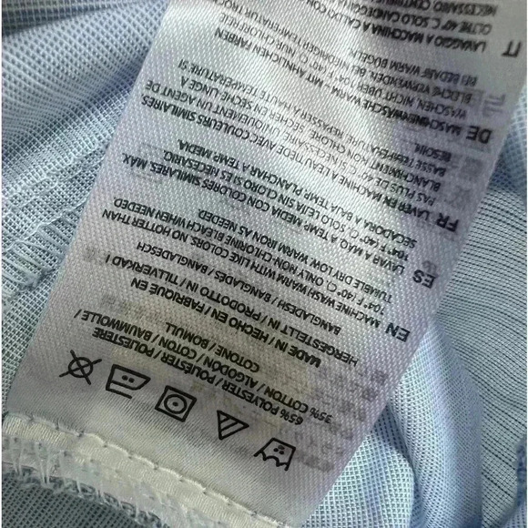 Chef Works Urban Collection Women’s Blue Button Up Shirt Size Medium - Picture 5 of 8